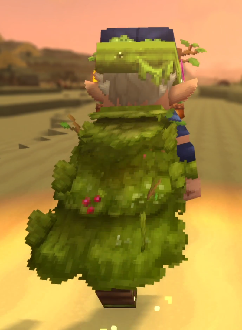 Forest guardian cape concept