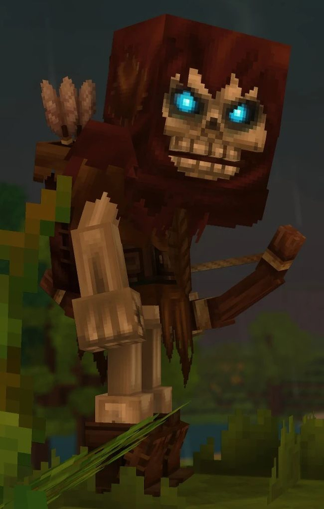 Skeleton archer in Zone 1